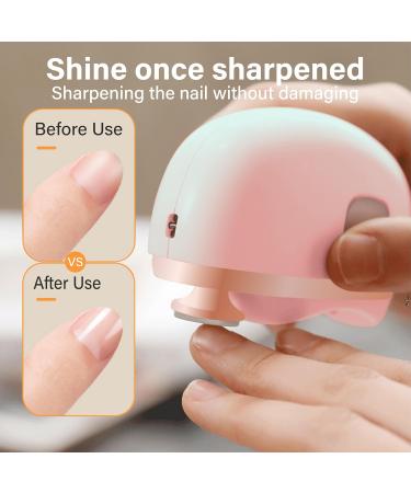 Electric Nail Clippers with LED Light - Integrated Functions of 2 Speed Automatic Fingernail Scissors Nail File Cutter Scraps Storage - Safe for Babies Kids Adults Seniors - Buy Online on GoSupps.com