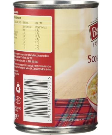 Baxters Favourites Scotch Broth 400g - Authentic Scottish Recipe - Buy Online on GoSupps.com