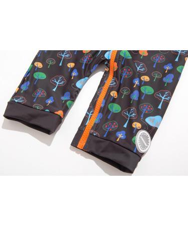 BONVERANO Baby Boys Swimsuit 18 Months Plant | UPF 50+ Sun Protection One Piece Swimwear - Buy Online on GoSupps.com