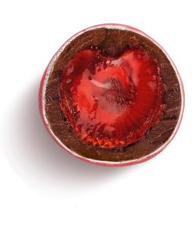 EinsSein 0.5 kg Chocolate Fruits Strawberry Dull Red Sweets Christening Communion Almonds Feast and Receive Party Celebration - Buy Online on GoSupps.com