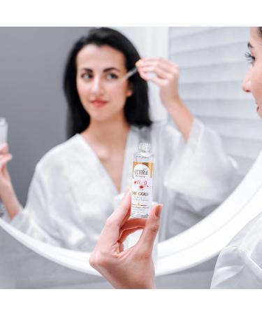 Victoria Beauty 24K Gold Silk Sensation Face Serum-Essence Pampering Anti-Aging Moisturiser for an Ever-Youthful & Glowing Skin 20ml - Buy Online on GoSupps.com