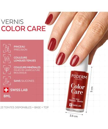 PODERM S rum Mycose des Ongles + Vernis Ongles Rouge Allure Antifongique R pare & Camoufle les Ongles Jaunis pour des Ongles Visiblement Plus Sains | D velopp par une Podologue | Swiss Made Serum Mycose + Rouge Allure - Buy Online on GoSupps.com