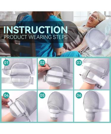 GLCFOUND Patient Protection Scratch-Resistant Safety Gloves | Breathable Comfortable Double Safety Design for Finger Protection - Buy Online on GoSupps.com