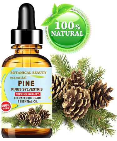 Botanical Beauty Pine Essential Oil Siberian Pure Natural Undiluted Therapeutic Grade Essential Oil 1 Fl.oz.- 30 ml for Aromatherapy Soaps Candles Diffuser & Reed Diffusers - Buy Online on GoSupps.com