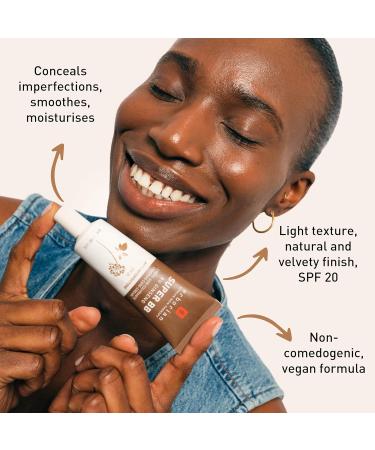 Erborian Super BB Cream with Ginseng 40ml - High Coverage Tinted Face Care SPF 20 - Korean Cosmetics - Buy Online on GoSupps.com