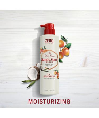 Old Spice Gentleman s Blend 2-in-1 Shampoo & Conditioner with Apricot Kernel & Coconut Oil - Moisturizing Hair Care 14.8 fl oz - International Shipping Available - Buy Online on GoSupps.com