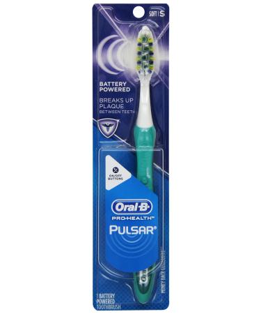 Oral-B Pro-Health Pulsar Battery Powered Toothbrush Soft Colors May Vary 1 Count