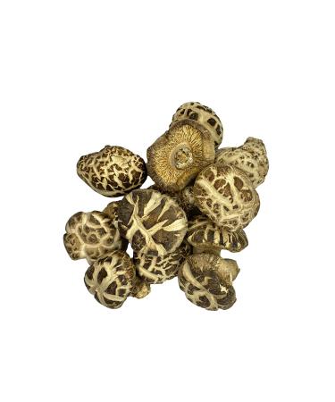 Premium Japanese White Flower Dried Shiitake Mushrooms - Grade AAA - 16 Ounces - Product of Japan by NATURAURA - Buy Online on GoSupps.com