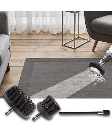 Skoulazeo Drill Brush Attachments for Cleaning | Power Scrubber Cleaning Brush Extended Long Attachment Set - All-Purpose Scrub Brushes Kit for Grout Floor Tub Tile Bathroom - Buy Online on GoSupps.com
