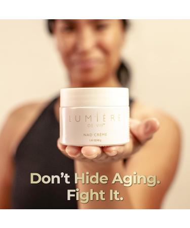 LUMI RE DE VIE NAD Cr me Face Cream with 5% Myristyl Nicotinate, Supports Healthy NAD Levels, Smooths the Look of Fine Lines, Helps Improve Elasticity & Hydration, 40g - Buy Online on GoSupps.com
