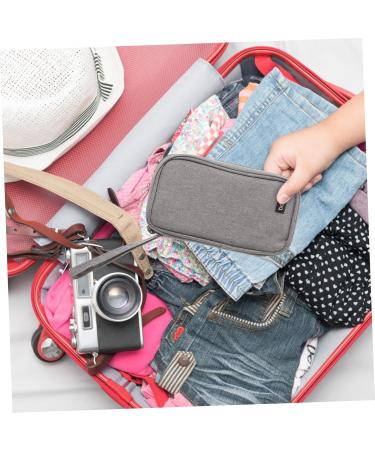U Disk u Shield Storage Ba Charger Organizer Dsl Cable Earphone Pouch Wire Case for Cables Data Cable Storage Bag Headphone Cases Charger Bag USB Travel Oxford Cloth Storage Box - Buy Online on GoSupps.com