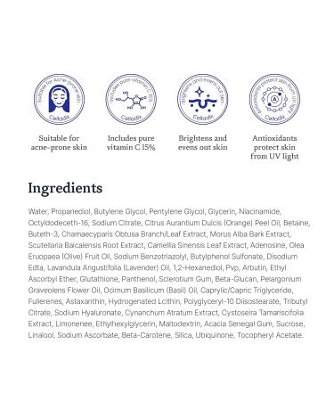 C.E.F Advanced Brightening Ampoule - Vitamin C E & Ferulic Acid Serum for Hydration | 0.5 fl.oz / 15ml - International Shipping Available - Buy Online on GoSupps.com