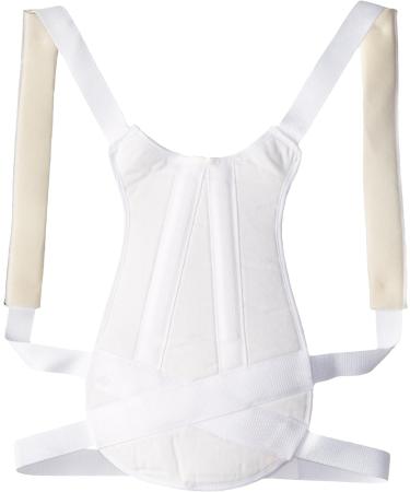 Buy Medium White Shoulder Brace - Comfortable Support for Injury Recovery | International Shipping Available - Buy Online on GoSupps.com