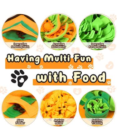 Interactive Snuffle Mat for Small to Medium Dogs, Puppies & Cats - Enrichment Toy for Boredom, Stimulation, and Stress Relief - Buy Online on GoSupps.com