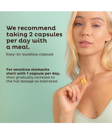 Emma Gut Health Doctors Endorsed Supplement - 60 Capsules - Relief from Gas and Bloating Repairs Leaky Gut with Magnesium Berberine Vitamin D Quercetin & More - Gut Health & Colon Cleanse Formula 60 Count (Pack of 1) - Buy Online on GoSupps.com