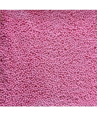 Pink Sprinkles - 35g of Pink Cake Sprinkles Toppers Decorations 100s 1000s Mini Balls Nonpareils - Buy Online on GoSupps.com