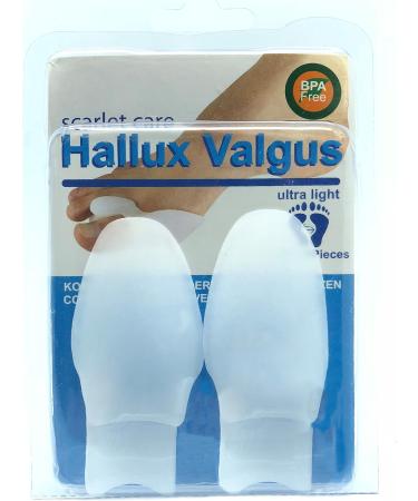 Scarlet Health Toe Spreader | Spreader I | 3 Pairs (6 Pieces) Soft Silicone Gel Support for Hallux Valgus & Hammer Toe Relief - Buy Online on GoSupps.com