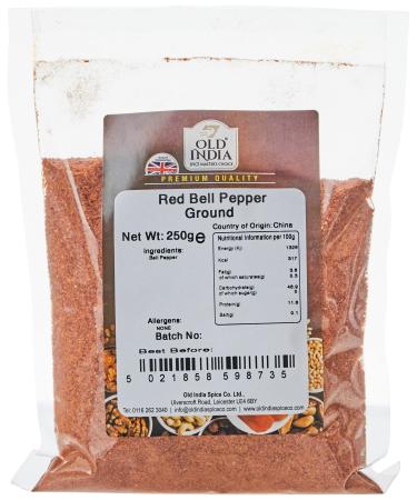 Old India Red Bell Pepper Ground 250g