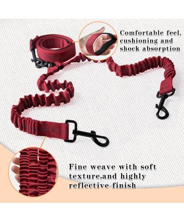 Tycoonest 2 PCS Double Dog Leash for Walking 2 Dogs Adjustable Double Dog Lead Coupler No Tangle 360 Swivel Rotation Dual Strong Lead for Puppy Small Medium Large dog Red - Buy Online on GoSupps.com