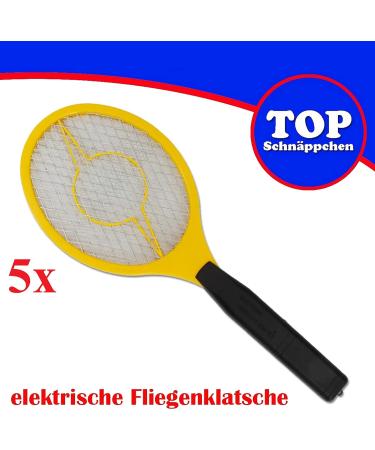 Trango 5 Set Electric Flying Clasp - FL2004 I Effective Mosquito & Fruit Fly Catcher I 2x AA Battery Operated I 5 Pack - International Shipping Available - Buy Online on GoSupps.com