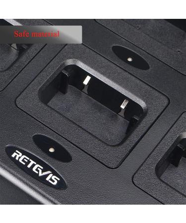 Retevis RT68 Six-Way Charger - Efficient Charging Solution | Pack of 1 - Buy Online on GoSupps.com
