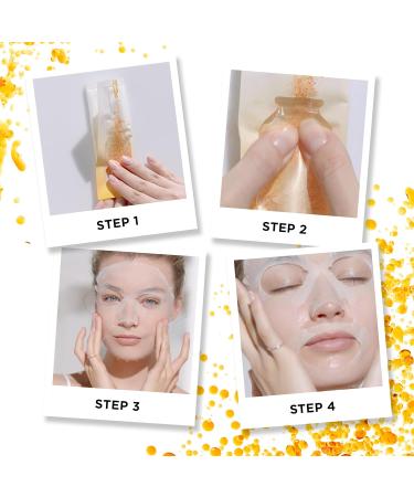 Garnier Fresh-Mix Vitamin C Brightening Tissue Face Sheet Mask 33g - Buy Online on GoSupps.com