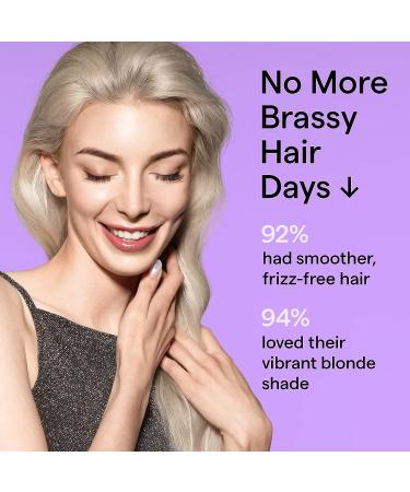 Lush Air Purple Hair Mask - Eliminates Brassy & Yellow Tones, Toner for Blonde & Bleached Hair, Moisturizing, Sulfate Free - Buy Online on GoSupps.com