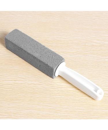 Retasica 5Pcs Pumice Cleaning Stone with Handle Toilet Bowl Cleaning Brush Cleaner Hard Water Ring Remover - Buy Online on GoSupps.com