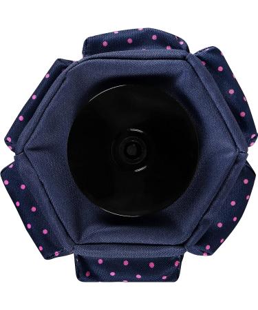 SINGER Sewing Storage Desktop Spinner in Navy with Pink Polka Dots - Buy Online on GoSupps.com