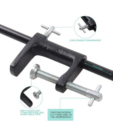 Shaddock Fly Fishing Binding Tool Set | Coil-Finish Scissors Hackle Hair Stacker & Fly Tying Vice - International Shipping Available - Buy Online on GoSupps.com