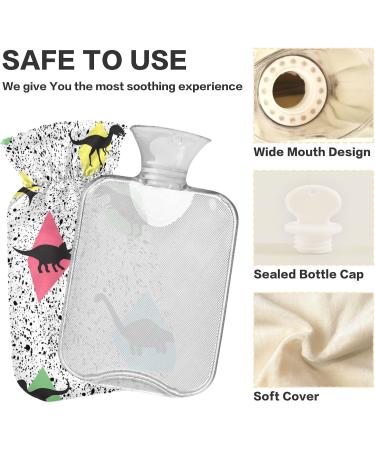 Cute Dinosaur Heat Bottle | 1L Pain Relief for Headache & Neck | BPA-Free & Safe for All - Buy Online on GoSupps.com