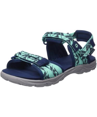 Jack Wolfskin Unisex Kids Sandal 28 EU Blue Green