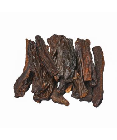 Buffalo Liver Jerky - 300 Grams - 100% All-Natural Single Ingredient Grass-Fed Free-Range Premium Buffalo Dog Treats - Air Dried Healthy Dog Chews