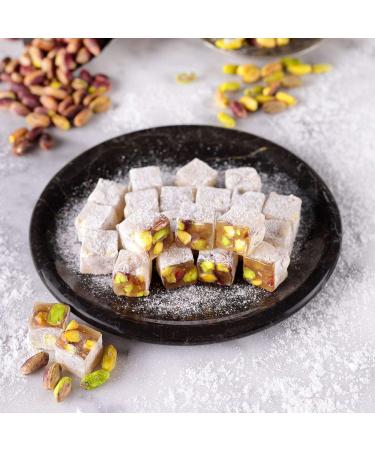 Koska Extra Pistachio Turkish Delight Gift Box (Lokum) 250g Box Halal Kosher Certified Vegan - Buy Online on GoSupps.com