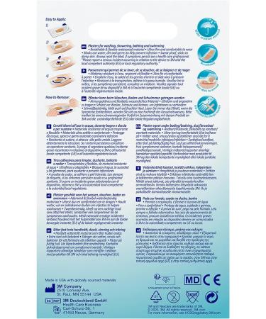 Nexcare Aqua Clear MAXI Waterproof Plasters - 60mm x 88mm 5-Pack (2 Packs) | Durable & Effective Wound Protection - Buy Online on GoSupps.com