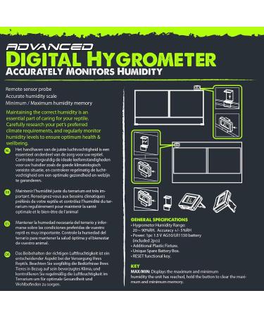 Komodo Advanced Digital Hygrometer - Buy Online on GoSupps.com