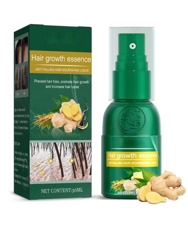 Ginger Hair Growth and Repair Serum - Strengthening Spray for Hair Loss Thinning Dry & Damaged Hair Regrowth for Women & Men