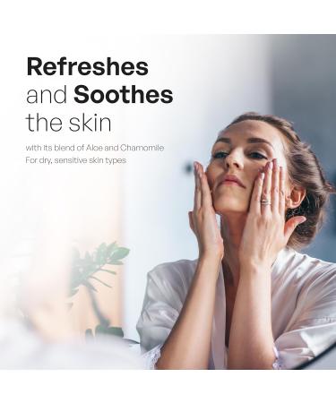 Daily Nourishing Green Tea & Chamomile Face Cleanser for Men & Women | Age Reversing Purifies & Softens Dry Sensitive Skin | 6.6OZ - Buy Online on GoSupps.com