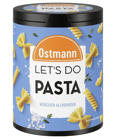 Ostmann spice - Let's do Pasta Allrounder |Ostmann X Sturmwaffel |Seasoned all -rounder with Mediterranean herbs for pasta |70 g in recyclable metal can