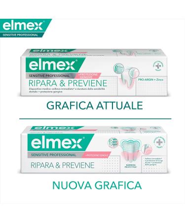 Elmex Sensitive Professional Toothpaste 75ml | Repair & Prevent Sensitive Teeth | Immediate Relief & Protection - Buy Online on GoSupps.com