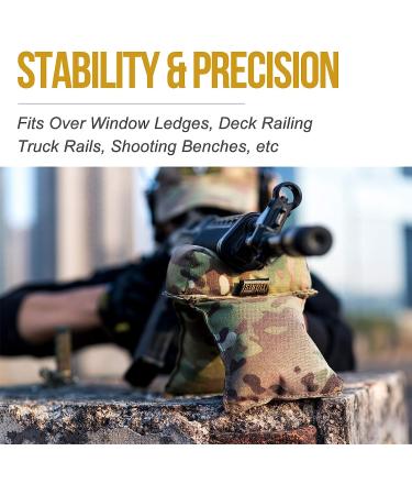 OneTigris Shooting Rest Bag - Filled Rear Sandbag for Rifles & Hunting in Multicam - Buy Online on GoSupps.com