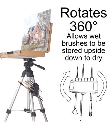 Easy To Use Products Brush Grip Paintbrush Holder and Drying Rack/Caddy  Painting Supplies (Black) - Buy Online on GoSupps.com