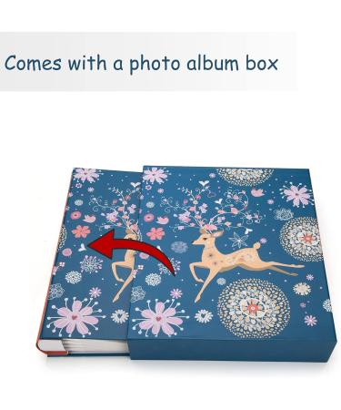 Vintage Aior Photo Album - 200 Photo Insert Book (10x15 / 11.5x16.5) for Weddings Family & Baby Memories - Perfect Birthday Gift - Buy Online on GoSupps.com