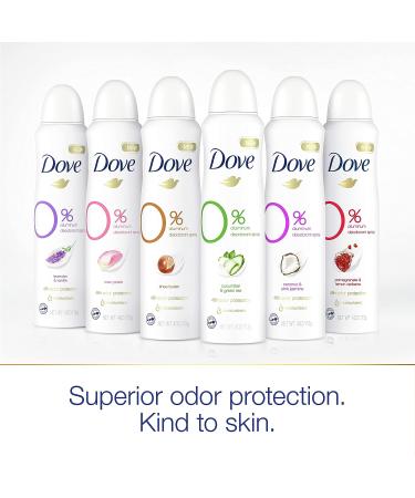 Dove 48-Hour Protection Cucumber & Green Tea Aluminum-Free Deodorant Spray 4 oz - Buy Online on GoSupps.com