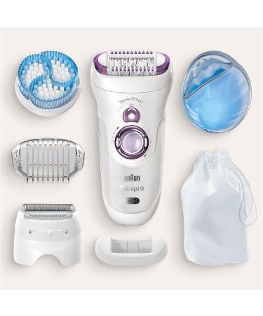 Braun Silk- pil 9 Epilator with 4 Extras - Long Lasting Hair Removal Kit - Buy Online on GoSupps.com
