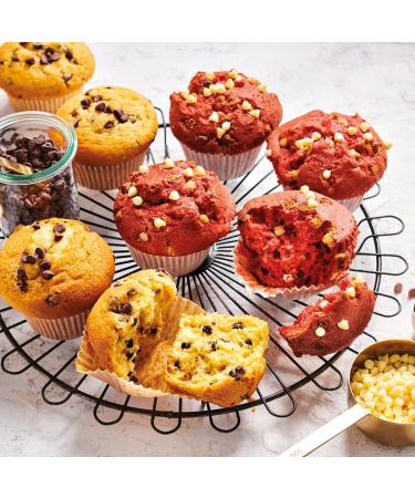 FunCakes Drops Dark Chocolate: delicious oven-stable chocolate chips to add to cakes cupcakes muffins or cookies real Belgian chocolate Halal. 350 g. - Buy Online on GoSupps.com