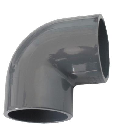 PVC angle 90 DN 50 mm | Adhesive socket x adhesive socket
