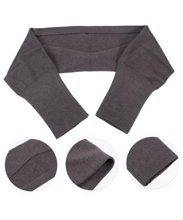 Mobestech Cotton Shoulder Pads & Covers for Men and Women - Dark Gray Neck Heating Pad & Cushion - Comfortable Shoulder Guard for Dresses - Buy Online on GoSupps.com