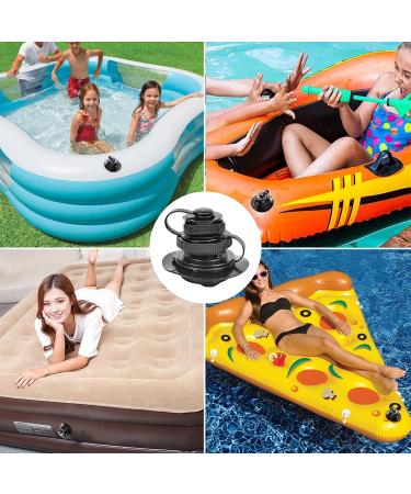 Inflatable Boat Spiral Air Plugs - 2 Pack, One-way Inflation Replacement Screw Boston Valve for Boats, Rafts, Kayaks - Black - Buy Online on GoSupps.com