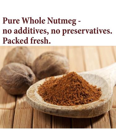 The Spice Way Nutmeg Whole - 4 oz: Premium Whole Nutmeg for Culinary Delights - Buy Online on GoSupps.com